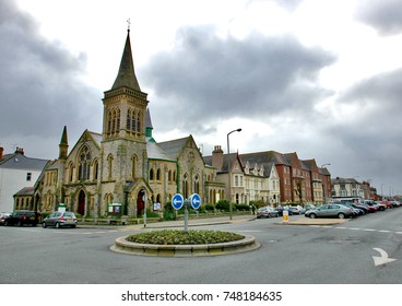 Gloddaeth United Church In Llandudno In North Wales In Winter