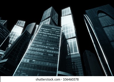 The Gloomy City Of Skyscrapers - Downtown