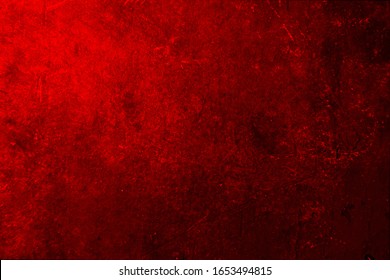 Gloomy Dark Red Grunge Industrial Background