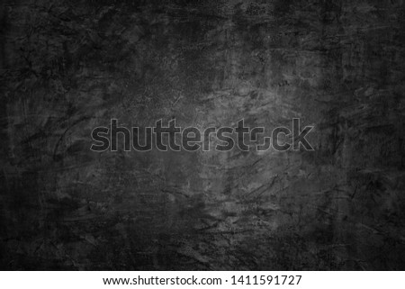 gloomy wall, dark background black cement texture