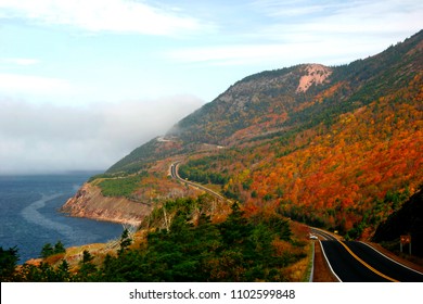  Glorious autumn colours on the winding roads of Cape Breton's Cabot Trail 