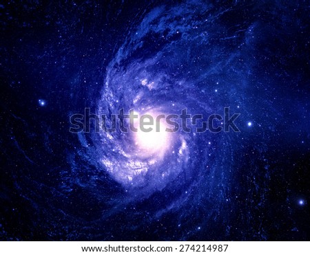 Glorious Wormhole in Space - Elements of this Image Furnished by NASA