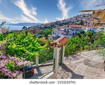 Glossa Village In Skopelos Island