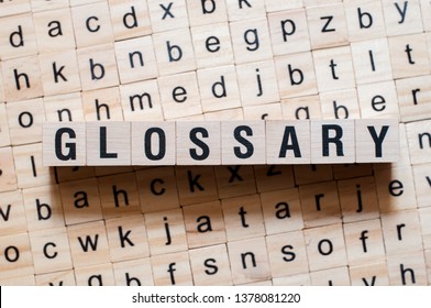 Glossary Word Concept