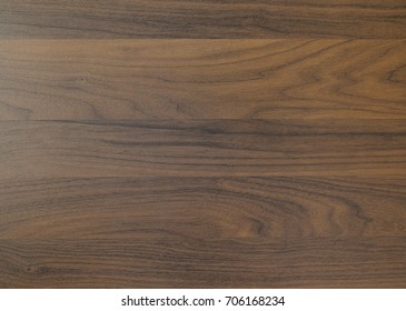 Glossy Varnish Dark Brown Wood Top View Texture Background