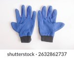 Gloves on a white background. Functions as a hand protector.