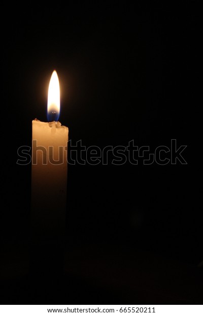 Glow Dark Give Light Burning Yourself Stock Photo Edit Now 665520211