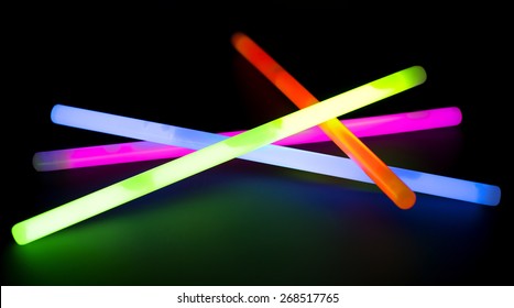 glow sticks clipart