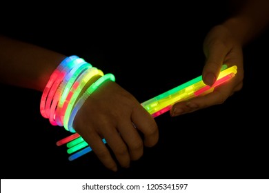 Glow Sticks With Hand