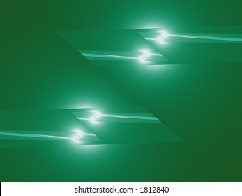 glowing abstract