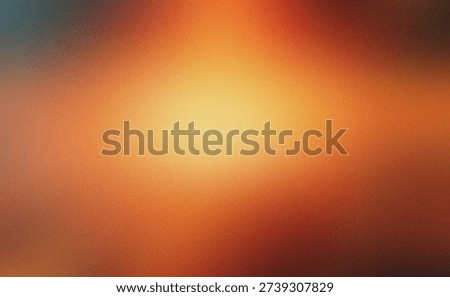 Glowing orange gradient creating warm abstract background texture, slight noise effect
