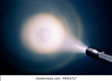 glowing pocket torch light