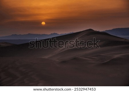 Similar – Image, Stock Photo Tranquil sunset over smooth water