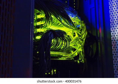 glowing thread cables in disk storage supercomputer data center - Powered by Shutterstock - Get 15% off with code: PIKWIZARD15