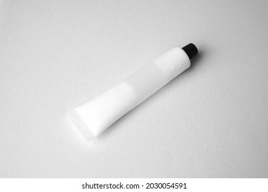 Glue Bottle Isolated On White Background