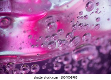 glue close up bubble