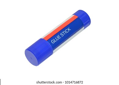 Glue Stick Isolated On White Background