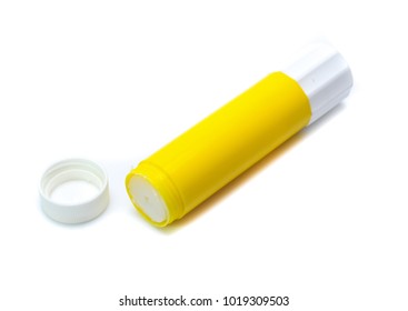 Glue Stick Isolated On White Background