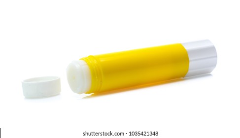 Glue Stick Isolated On White Background