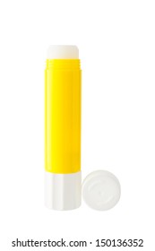 Glue Stick Isolated On White Background