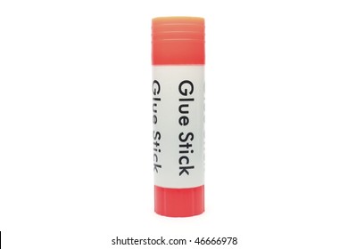 Glue Stick Isolated On White