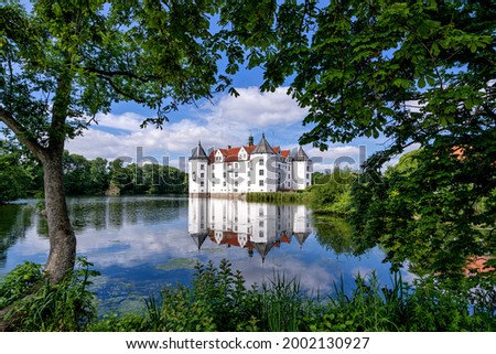 Gluecksburg Castle in Schleswig-Holstein, Germany