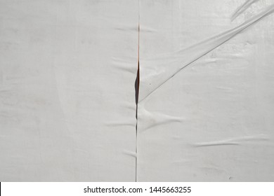 Glued Plastered White Urban Street Wall Poster Texture