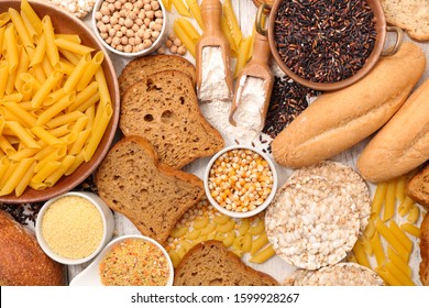 Gluten Free Assortment, Bread, Pasta And Flour