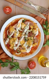 Gluten Free Pizza Made From Tapioca Flour And Rice Flour