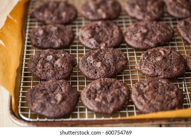 Gluten Free Triple Chocolate Chip Cookies