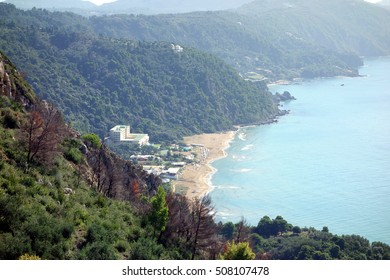 Glyfada Beach, Corfu Trail, Greece