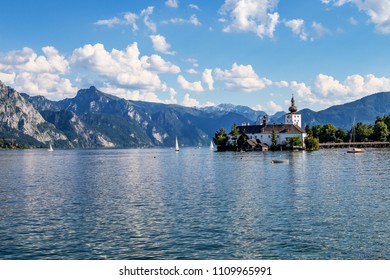 Gmunden on the Traunsee lake , Austria. Gmunden  - Shutterstock ID 1109965991
