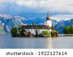 Gmunden Schloss Ort or Schloss Orth in the Traunsee lake in Gmunden city. Schloss Ort is an Austrian castle founded around 1080 year.