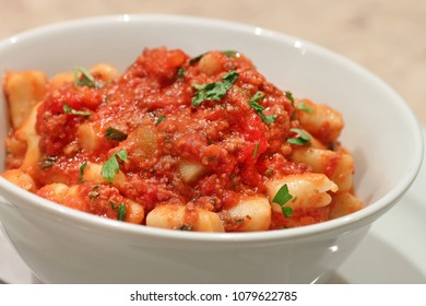 Gnocchi With Bolognese Sauce