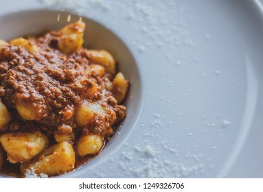 Gnocchi With Bolognese Sauce