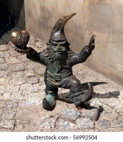 Gnome Statue, Wroclaw, Poland