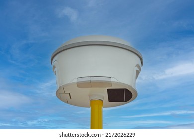 Gnss Gps Antenna At Farming Machinery Equipment