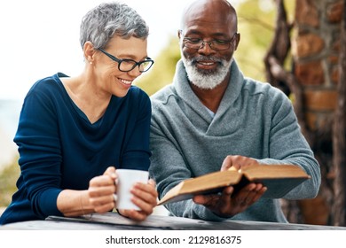 Go ahead and read this part. Shot of a happy senior couple enjoying quality time at the park. - Powered by Shutterstock