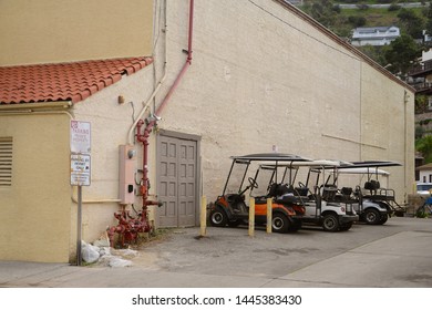 Go Cart In Downtown. Club Cart 