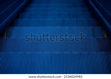 Similar – Image, Stock Photo down Symmetry Escalator