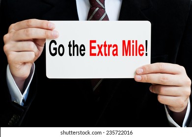 Go The Extra Mile!