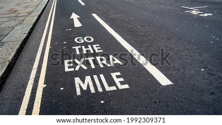 Go the Extra Mile in a cycle lane city street