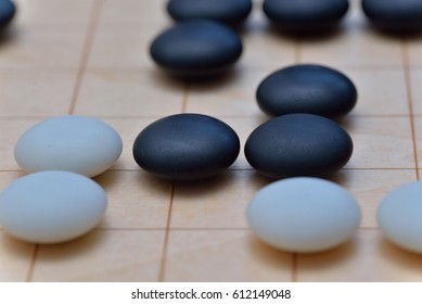 Go Game Go Abstract Strategy Board Stock Photo 612149048 | Shutterstock