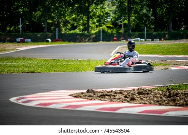 Go Kart Racing With Racer