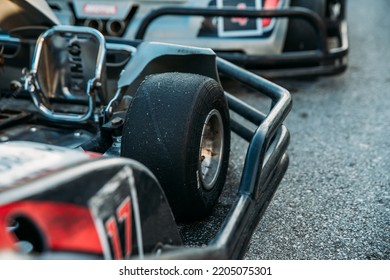 Go Kart Wheel After A Race