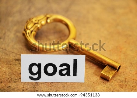 Goal concept