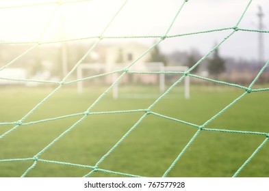 Goal Net Isolated Soccer Background Stock Photo 767577928 | Shutterstock