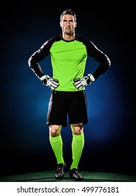 Goalkeeper Soccer Man Isolated