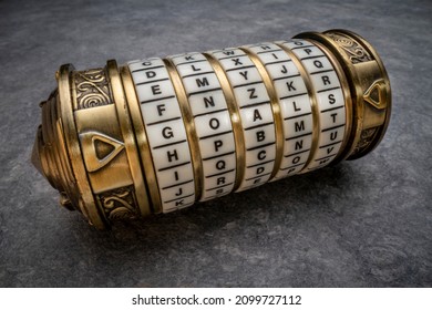 goals word as a password to combination puzzle box with rings of letters, cryptography and goal setting concept - Shutterstock ID 2099727112
