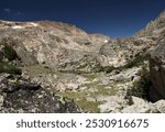 Goat Lake in Beartooth Mountains, Montana